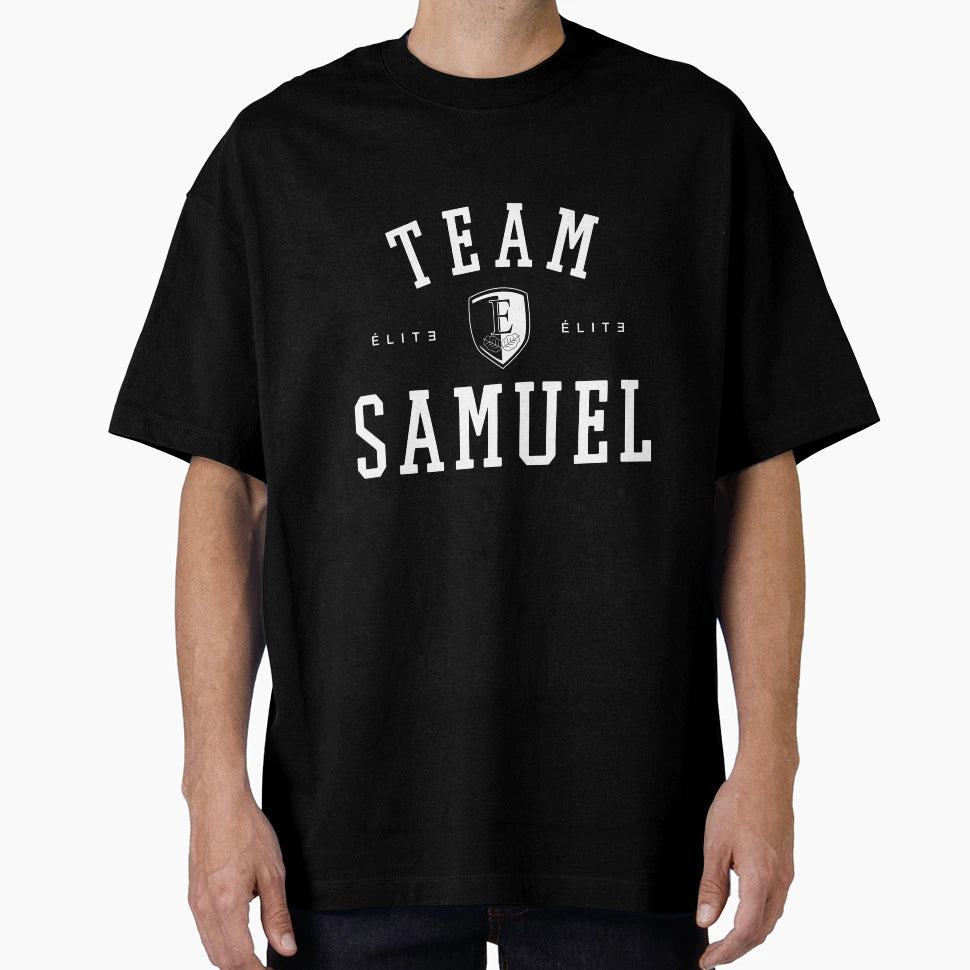 Team Samuel T-Shirt - Minimalist Print for Adults - T-Shirt, Sweatshirt, Hoodie