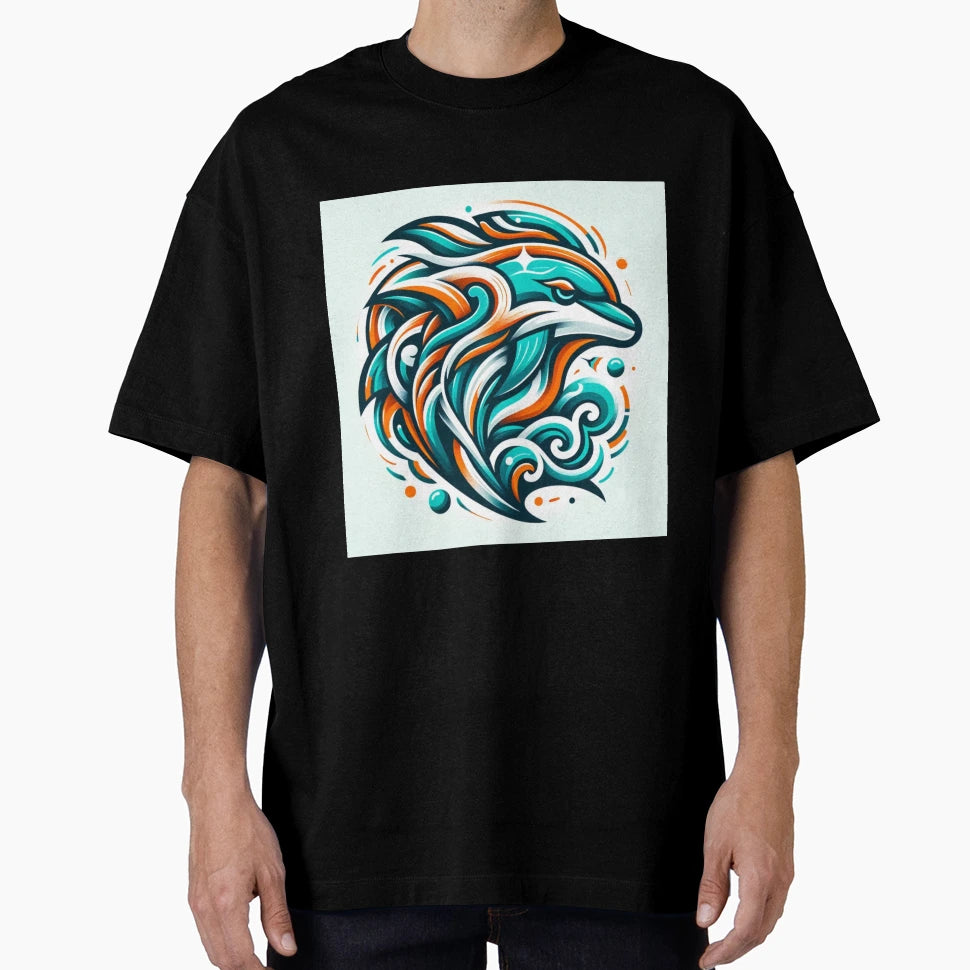 Miami Dolphins T-Shirt - Minimalist Print Unisex - T-Shirt, Sweatshirt, Hoodie