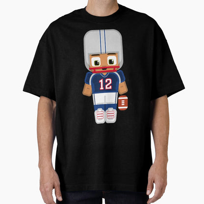 Super Sports Stars American Football Blue T-Shirt - Novelty Apparel Unisex - T-Shirt, Sweatshirt, Hoodie
