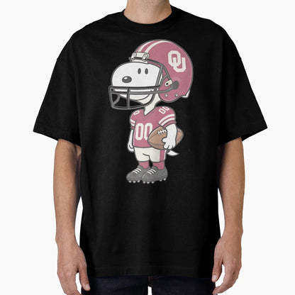 Oklahomasoonerssnoopy T-Shirt - Unique Graphic for Adults - T-Shirt, Sweatshirt, Hoodie