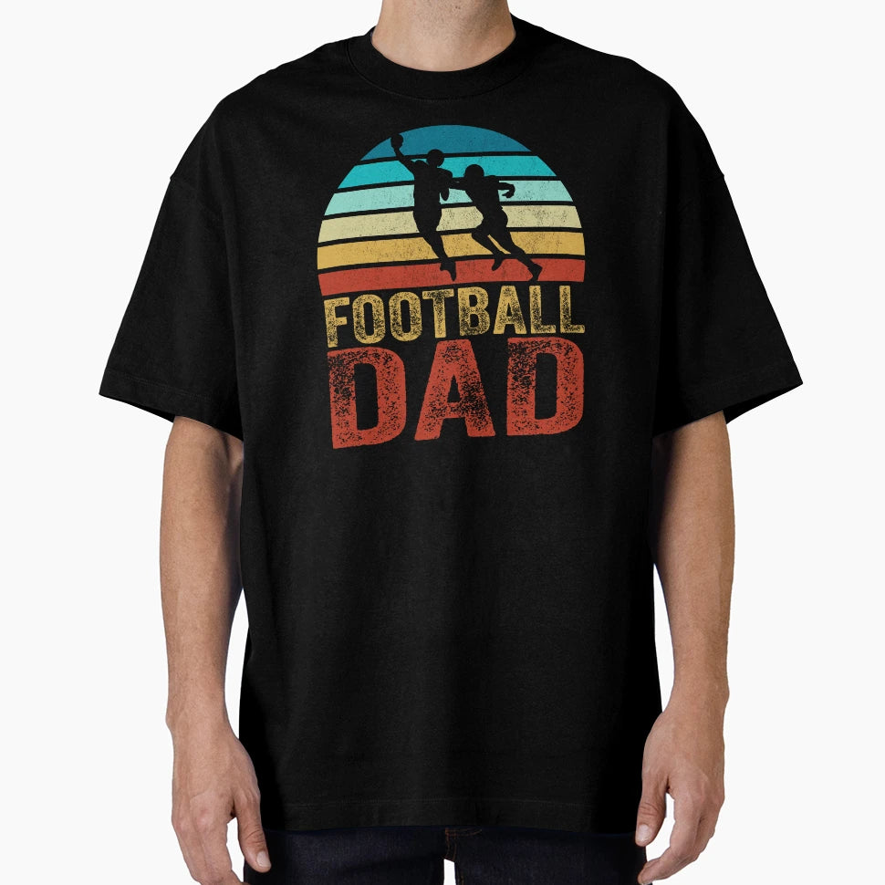Football Dad T-Shirt - Aesthetic Graphic Men Women - T-Shirt, Sweatshirt, Hoodie