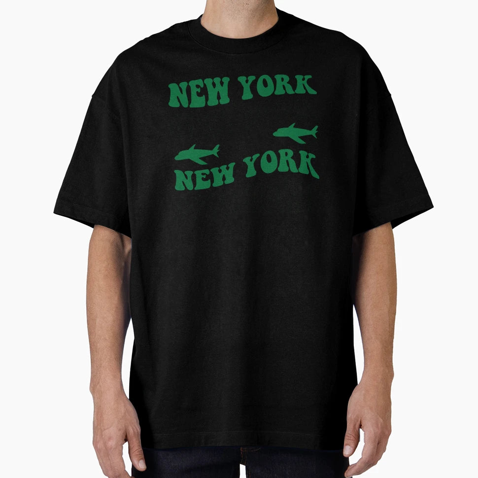 New York Jets Funky Logo Pattern T-Shirt - Casual Everyday Wear Unisex - T-Shirt, Sweatshirt, Hoodie