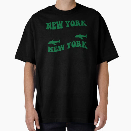 New York Jets Funky Logo Pattern T-Shirt - Casual Everyday Wear Unisex - T-Shirt, Sweatshirt, Hoodie