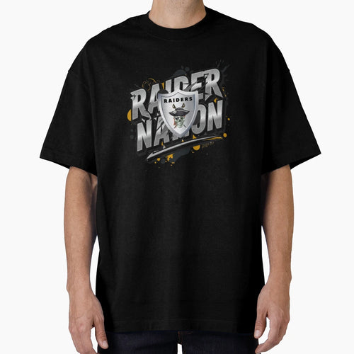 Raider Nation Born Vegas Exclusive T-Shirt - Minimalist Print for Adults - T-Shirt, Sweatshirt, Hoodie