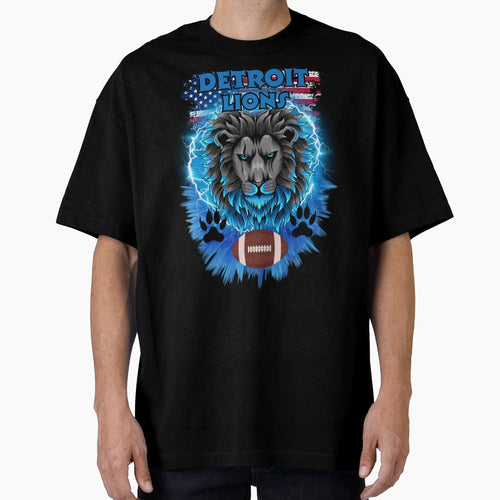 Football Detroit Lions Motor Kitties T-Shirt - Custom Art Print for Adults - T-Shirt, Sweatshirt, Hoodie