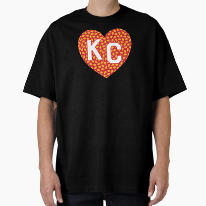 Arrowhead Kc Heart T-Shirt - Custom Art Print Unisex - T-Shirt, Sweatshirt, Hoodie
