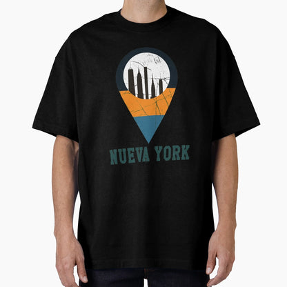 Nueva York Landmark T-Shirt - Aesthetic Graphic Men Women - T-Shirt, Sweatshirt, Hoodie