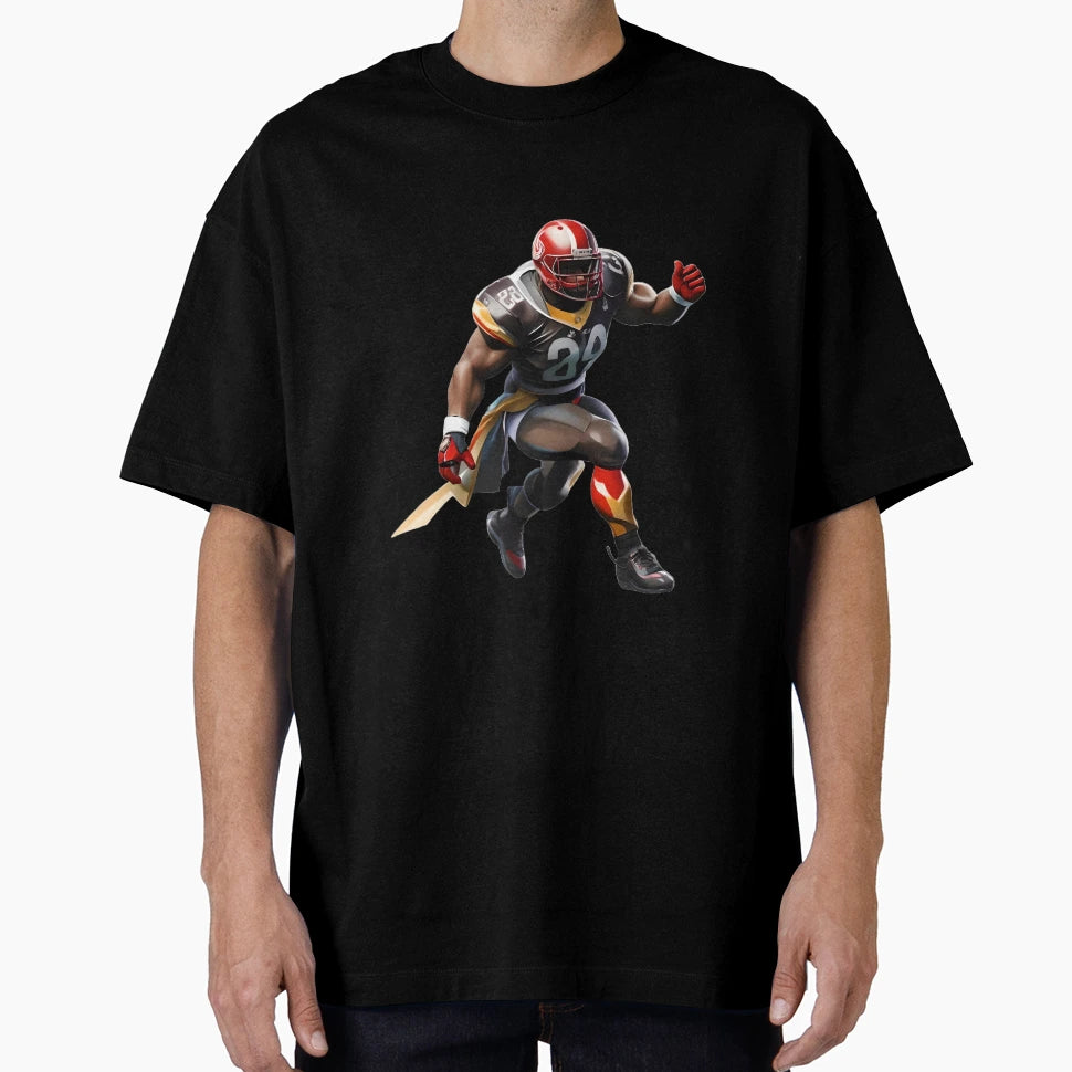 Dynamic Football Player 22 T-Shirt - Casual Everyday Wear for Adults - T-Shirt, Sweatshirt, Hoodie