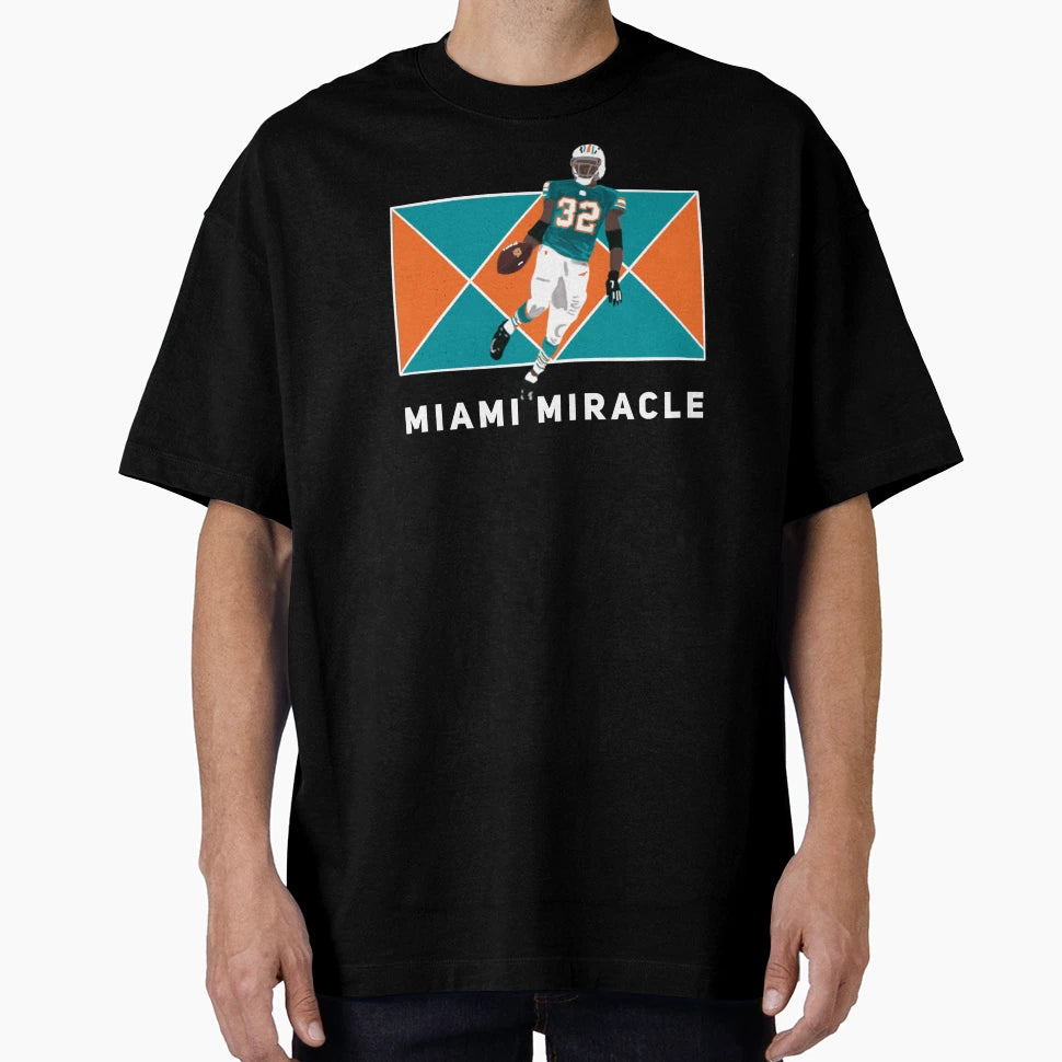 Miami Miracle T-Shirt - Minimalist Print Unisex - T-Shirt, Sweatshirt, Hoodie