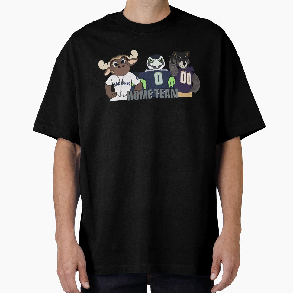 Seattle Home Teams T-Shirt - Novelty Apparel Unisex - T-Shirt, Sweatshirt, Hoodie