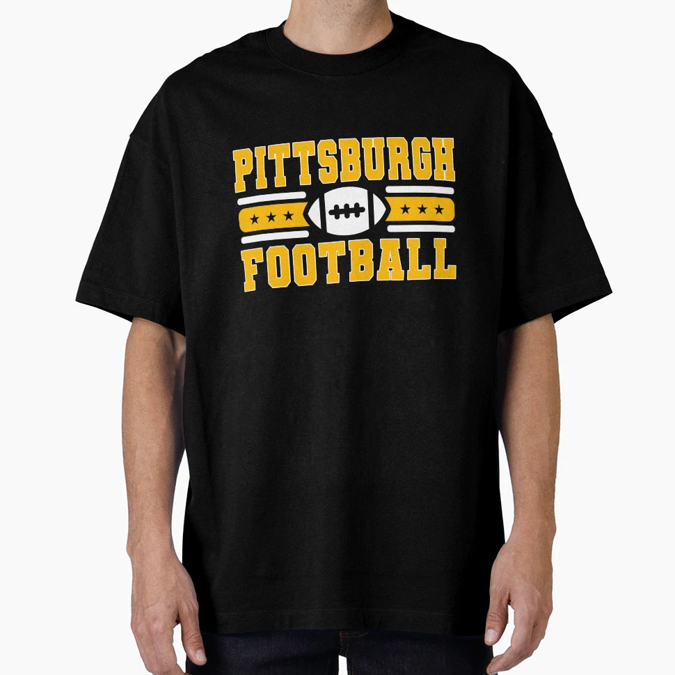Pittsburgh Steelers Football Team T-Shirt - Minimalist Print Unisex - T-Shirt, Sweatshirt, Hoodie
