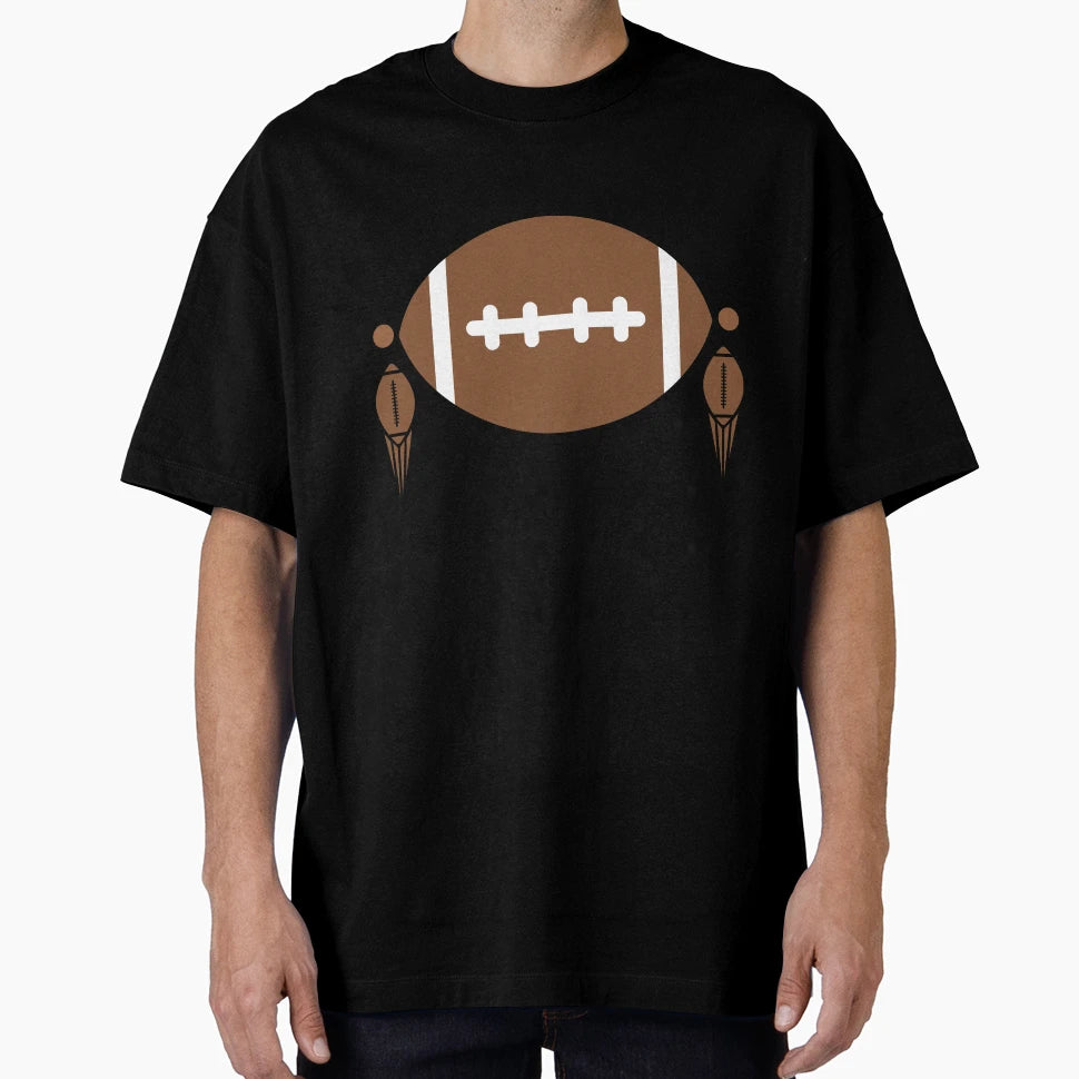 Sundays We Watch Football Daddy Football T-Shirt - Minimalist Print Unisex - T-Shirt, Sweatshirt, Hoodie