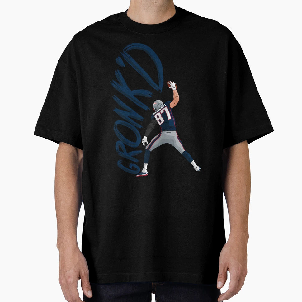 Gronkd Football T-Shirt - Casual Everyday Wear for Adults - T-Shirt, Sweatshirt, Hoodie