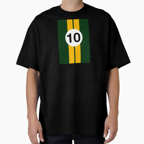 British Racing Green And Yellow Racing T-Shirt - Streetwear Style Unisex - T-Shirt, Sweatshirt, Hoodie