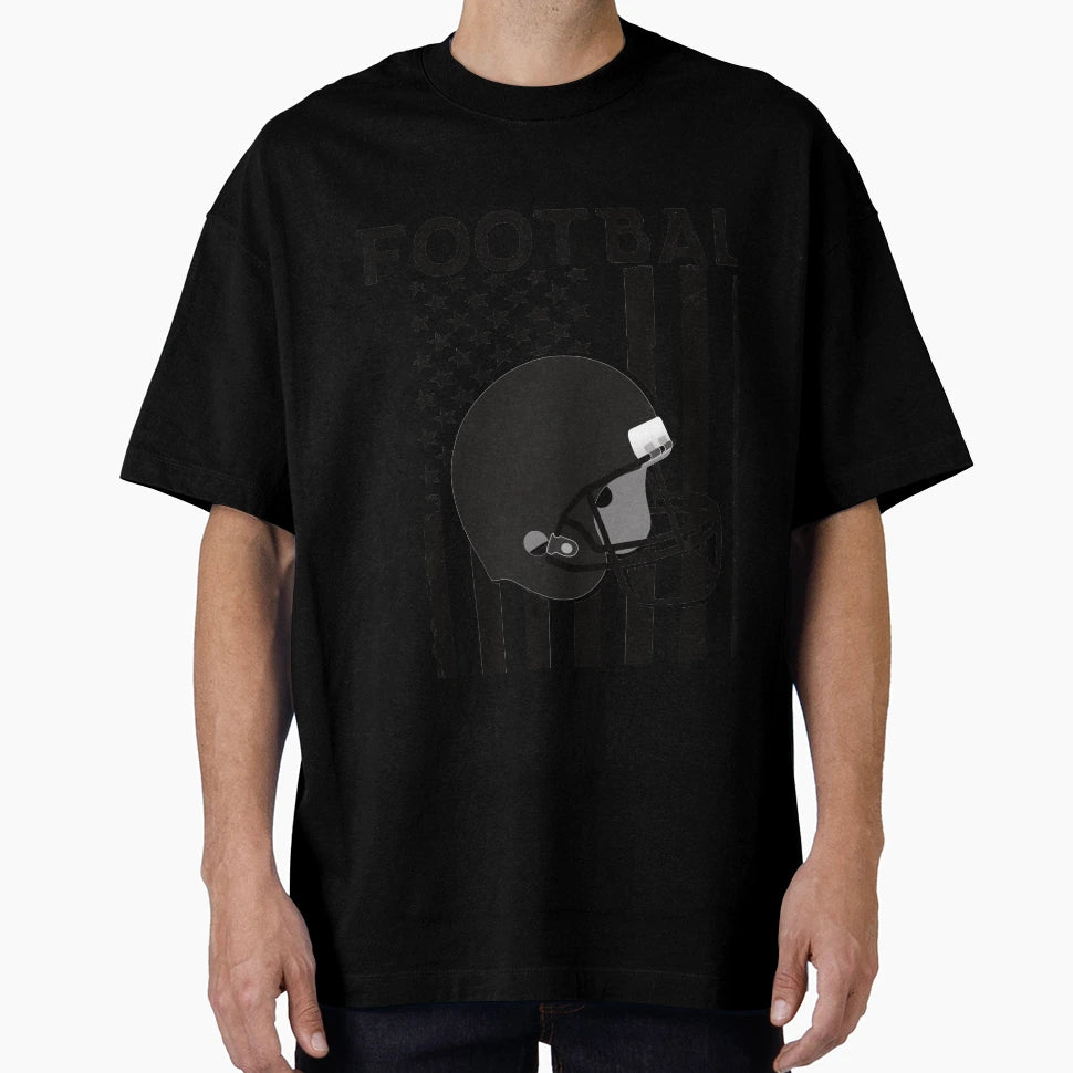 Usa Flag July 4Th Football Patriotic T-Shirt - Casual Everyday Wear Unisex - T-Shirt, Sweatshirt, Hoodie