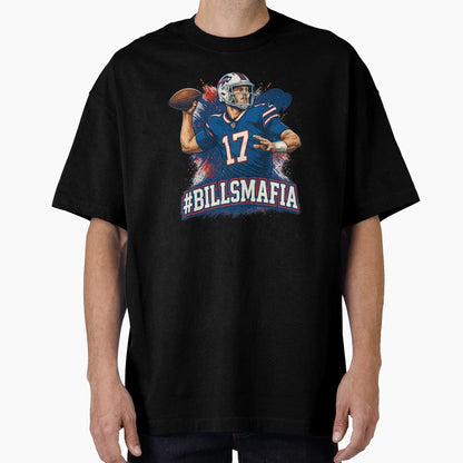JA Billsmafia Throw Buffalo Qb 17 Fan T-Shirt - Aesthetic Graphic Unisex - T-Shirt, Sweatshirt, Hoodie