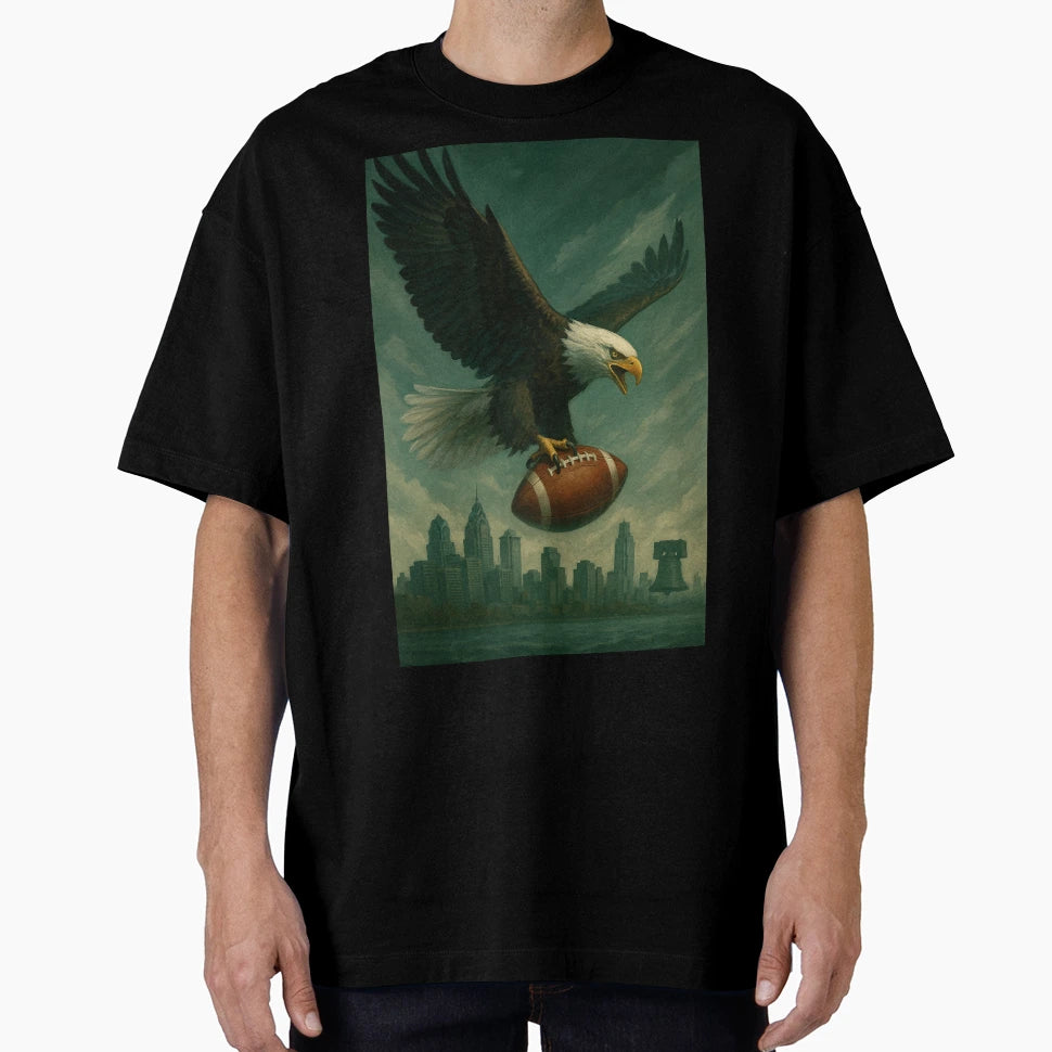 Philadelphia Football V3 T-Shirt - Minimalist Print for Adults - T-Shirt, Sweatshirt, Hoodie