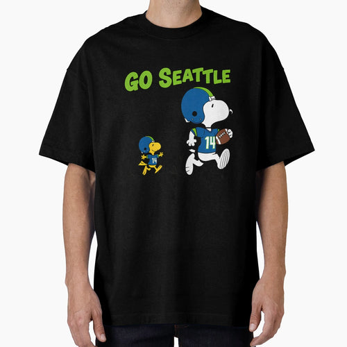 Seattleoopy Seahawks Snoopy And Woodstock T-Shirt - Novelty Apparel Unisex - T-Shirt, Sweatshirt, Hoodie