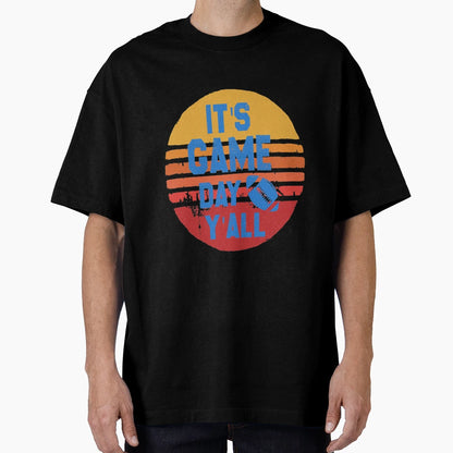 Football Its Game Day Yall T-Shirt - Minimalist Print Men Women - T-Shirt, Sweatshirt, Hoodie