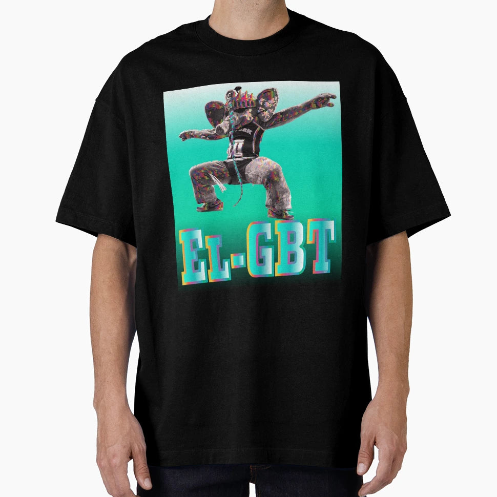 El Gbt Ellie Elephant Pride T-Shirt - Custom Art Print Men Women - T-Shirt, Sweatshirt, Hoodie