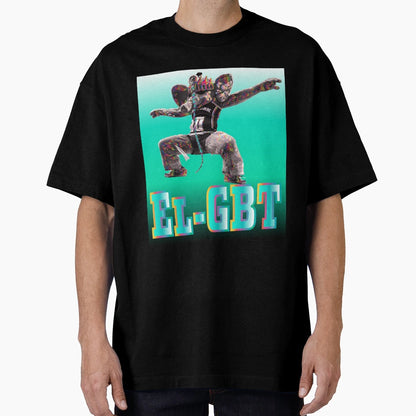 El Gbt Ellie Elephant Pride T-Shirt - Custom Art Print Men Women - T-Shirt, Sweatshirt, Hoodie