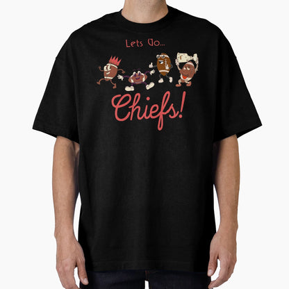 Kc Chiefs Character T-Shirt - Unique Graphic for Adults - T-Shirt, Sweatshirt, Hoodie
