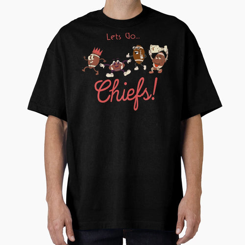 Kc Chiefs Character T-Shirt - Unique Graphic for Adults - T-Shirt, Sweatshirt, Hoodie
