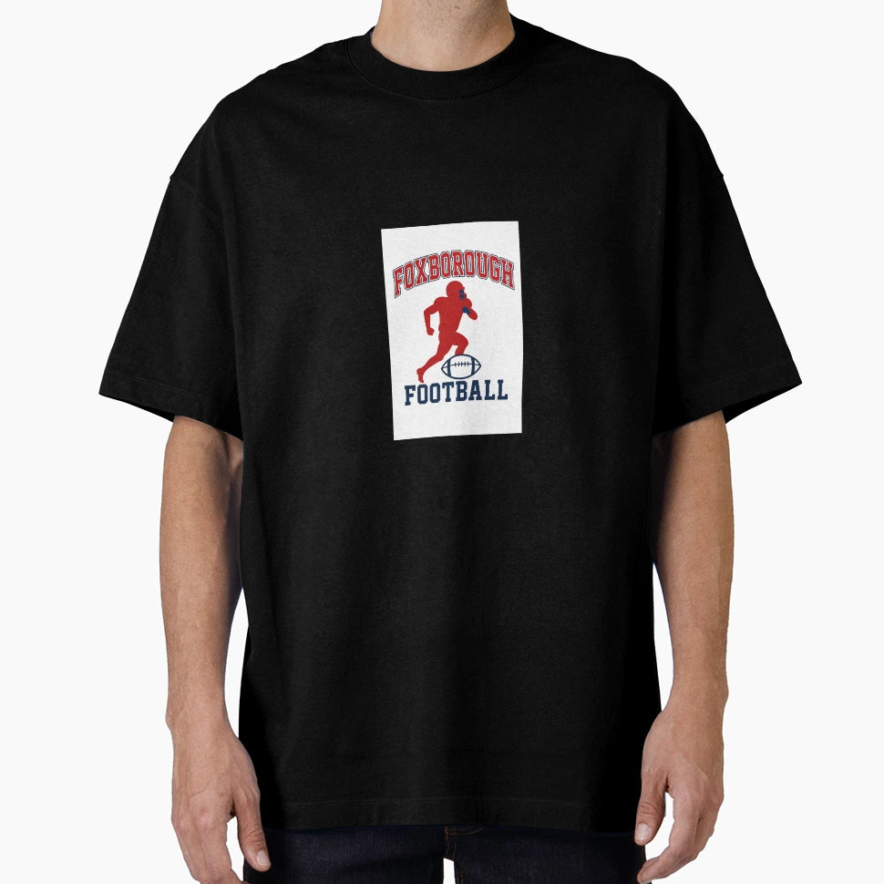 Foxborough Football T-Shirt - Fun Novelty Design for Adults - T-Shirt, Sweatshirt, Hoodie