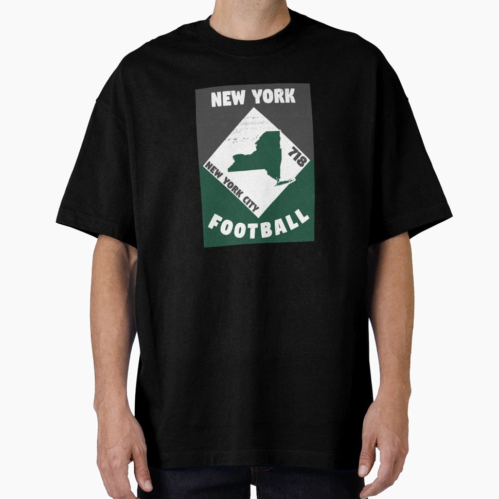 New York J Football T-Shirt - Graphic Print for Adults - T-Shirt, Sweatshirt, Hoodie