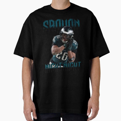 Saquon Night Night T-Shirt - Fun Novelty Design Unisex - T-Shirt, Sweatshirt, Hoodie