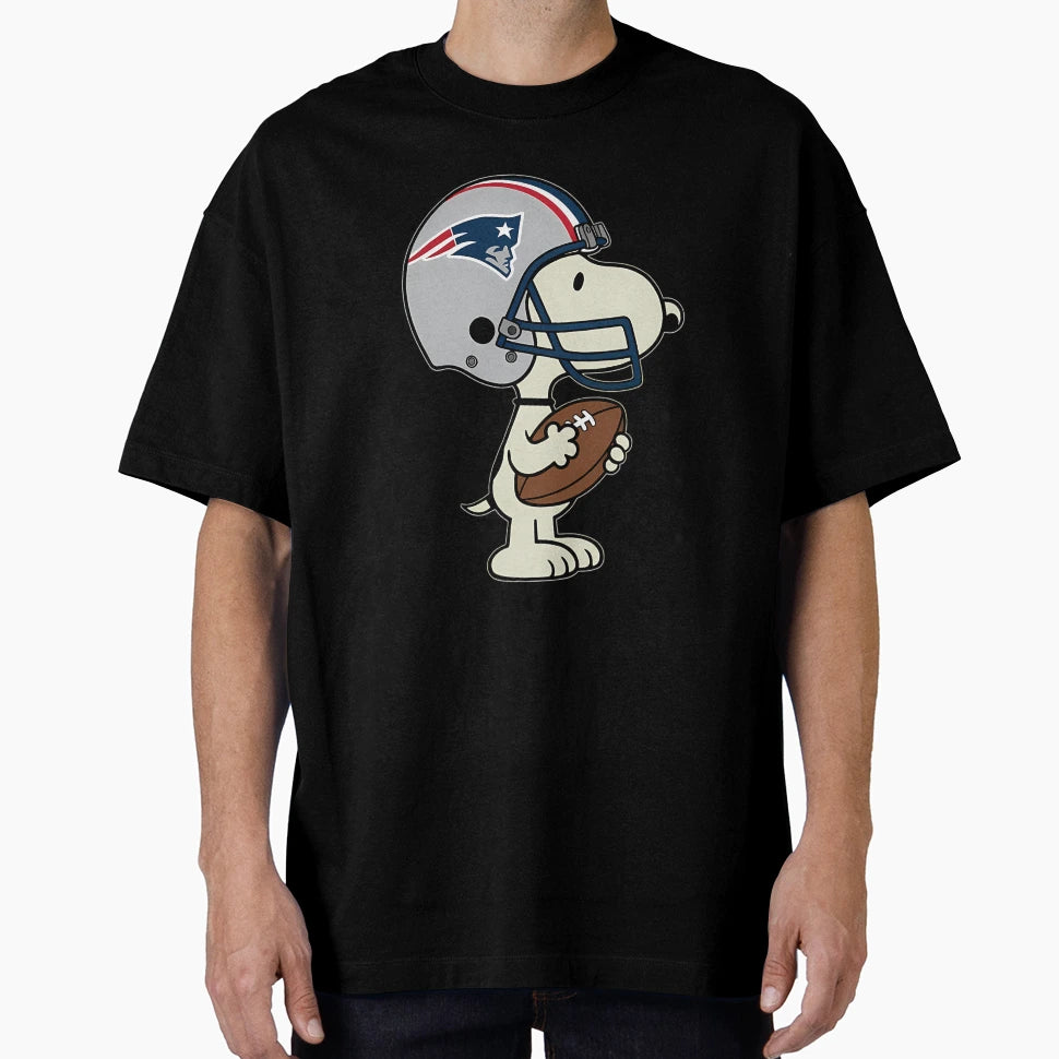 Snoopy New England Patriots Game Day T-Shirt - Custom Art Print Men Women - T-Shirt, Sweatshirt, Hoodie