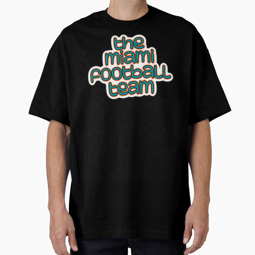 Miami Football Team T-Shirt - Aesthetic Graphic for Adults - T-Shirt, Sweatshirt, Hoodie