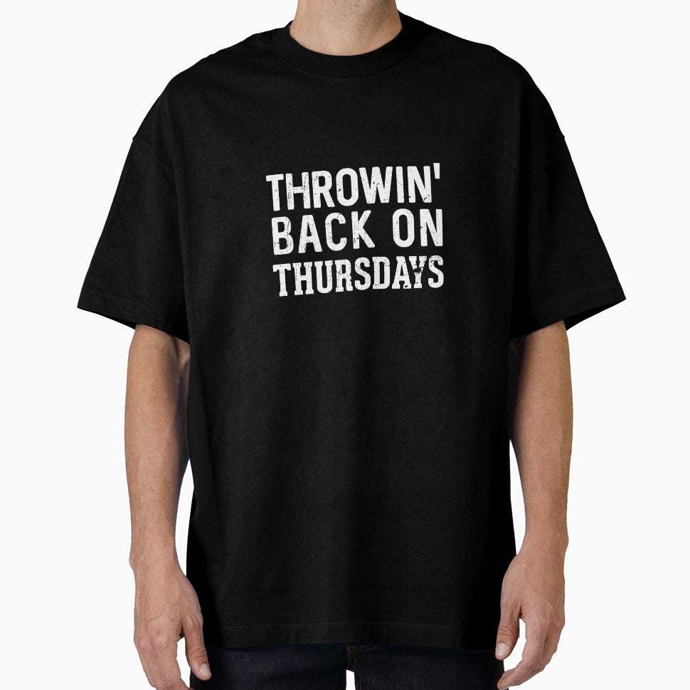 Best Seller Throwin Back Thursdays T-Shirt - Custom Art Print Unisex - T-Shirt, Sweatshirt, Hoodie