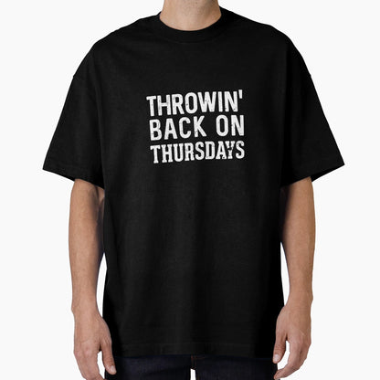 Best Seller Throwin Back Thursdays T-Shirt - Custom Art Print Unisex - T-Shirt, Sweatshirt, Hoodie