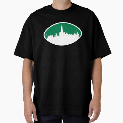 Jets New York Skyline Football T-Shirt - Graphic Print Men Women - T-Shirt, Sweatshirt, Hoodie