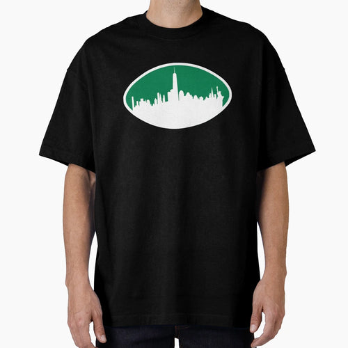 Jets New York Skyline Football T-Shirt - Graphic Print Men Women - T-Shirt, Sweatshirt, Hoodie