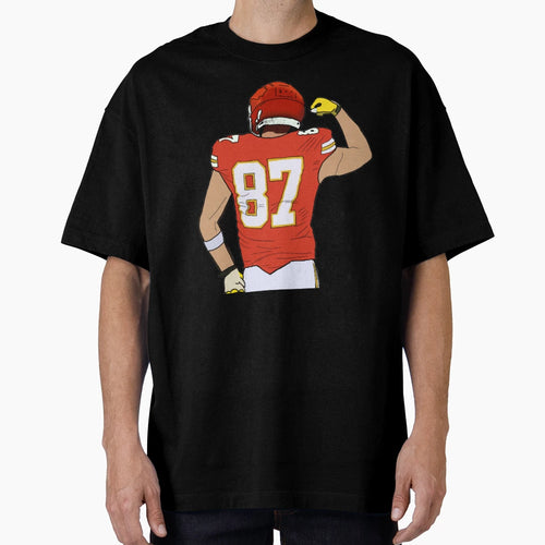 Football Player 87 T-Shirt - Fun Novelty Design Unisex - T-Shirt, Sweatshirt, Hoodie