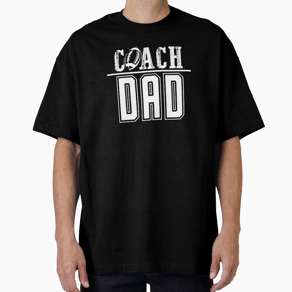 Coach Dad White T-Shirt - Streetwear Style Unisex - T-Shirt, Sweatshirt, Hoodie