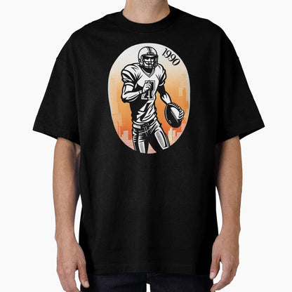 American Football Player T-Shirt - Minimalist Print Unisex - T-Shirt, Sweatshirt, Hoodie
