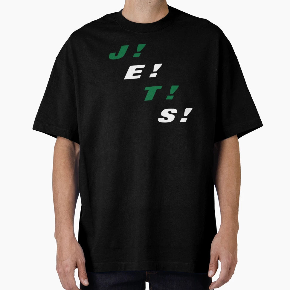Jets J E T S Chant T-Shirt - Casual Everyday Wear for Adults - T-Shirt, Sweatshirt, Hoodie