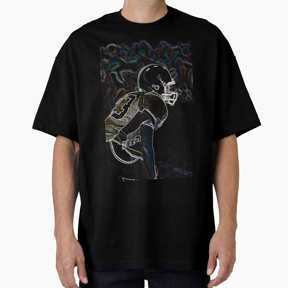 American Footballer T-Shirt - Trendy Graphic Unisex - T-Shirt, Sweatshirt, Hoodie