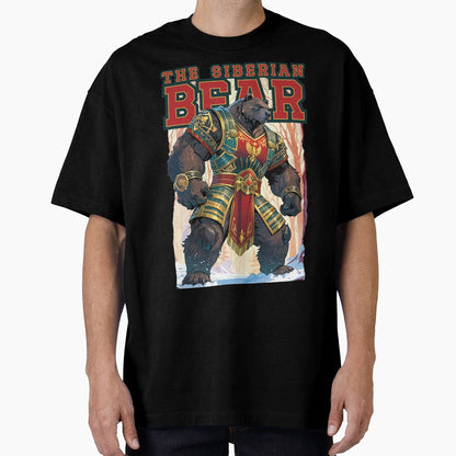 Siberian Bear T-Shirt - Casual Everyday Wear Unisex - T-Shirt, Sweatshirt, Hoodie