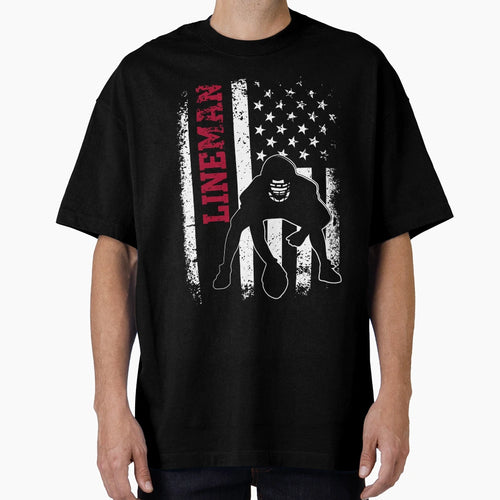 American Football Lineman Offensive T-Shirt - Novelty Apparel Men Women - T-Shirt, Sweatshirt, Hoodie