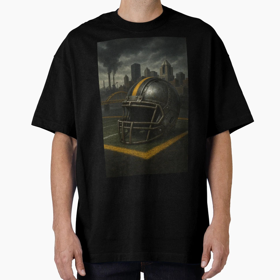 Pittsburgh Football V7 T-Shirt - Trendy Graphic for Adults - T-Shirt, Sweatshirt, Hoodie