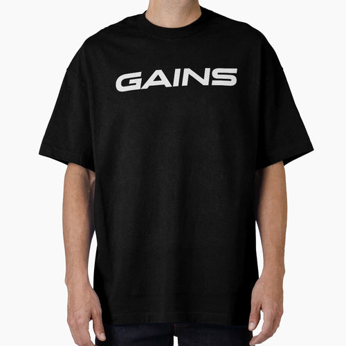 Gains T-Shirt - Aesthetic Graphic for Adults - T-Shirt, Sweatshirt, Hoodie
