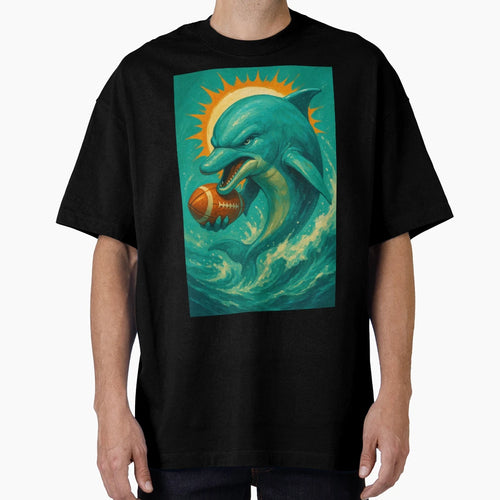 Miami Football V2 T-Shirt - Fun Novelty Design Men Women - T-Shirt, Sweatshirt, Hoodie
