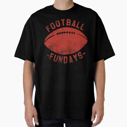 Football Fundays Sunday Funday T-Shirt - Graphic Print Unisex - T-Shirt, Sweatshirt, Hoodie