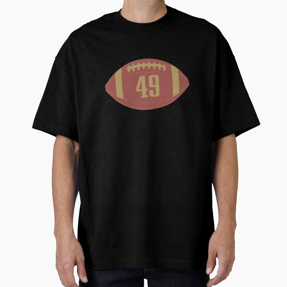 49 Football T-Shirt - Minimalist Print Men Women - T-Shirt, Sweatshirt, Hoodie