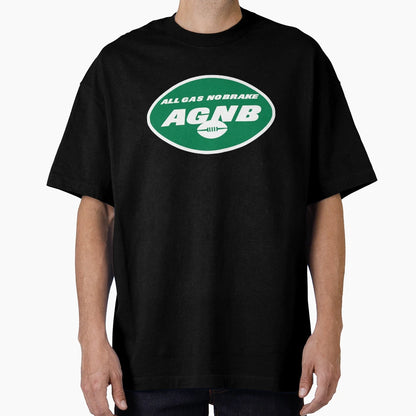 Nyj All Gas No Brake Logo T-Shirt - Casual Everyday Wear for Adults - T-Shirt, Sweatshirt, Hoodie