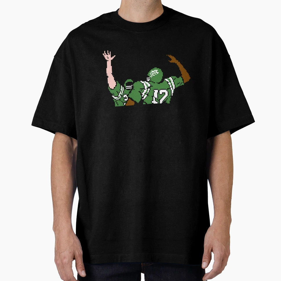 Jets Tecmo Bowl Touchdown Celebration T-Shirt - Trendy Graphic Men Women - T-Shirt, Sweatshirt, Hoodie